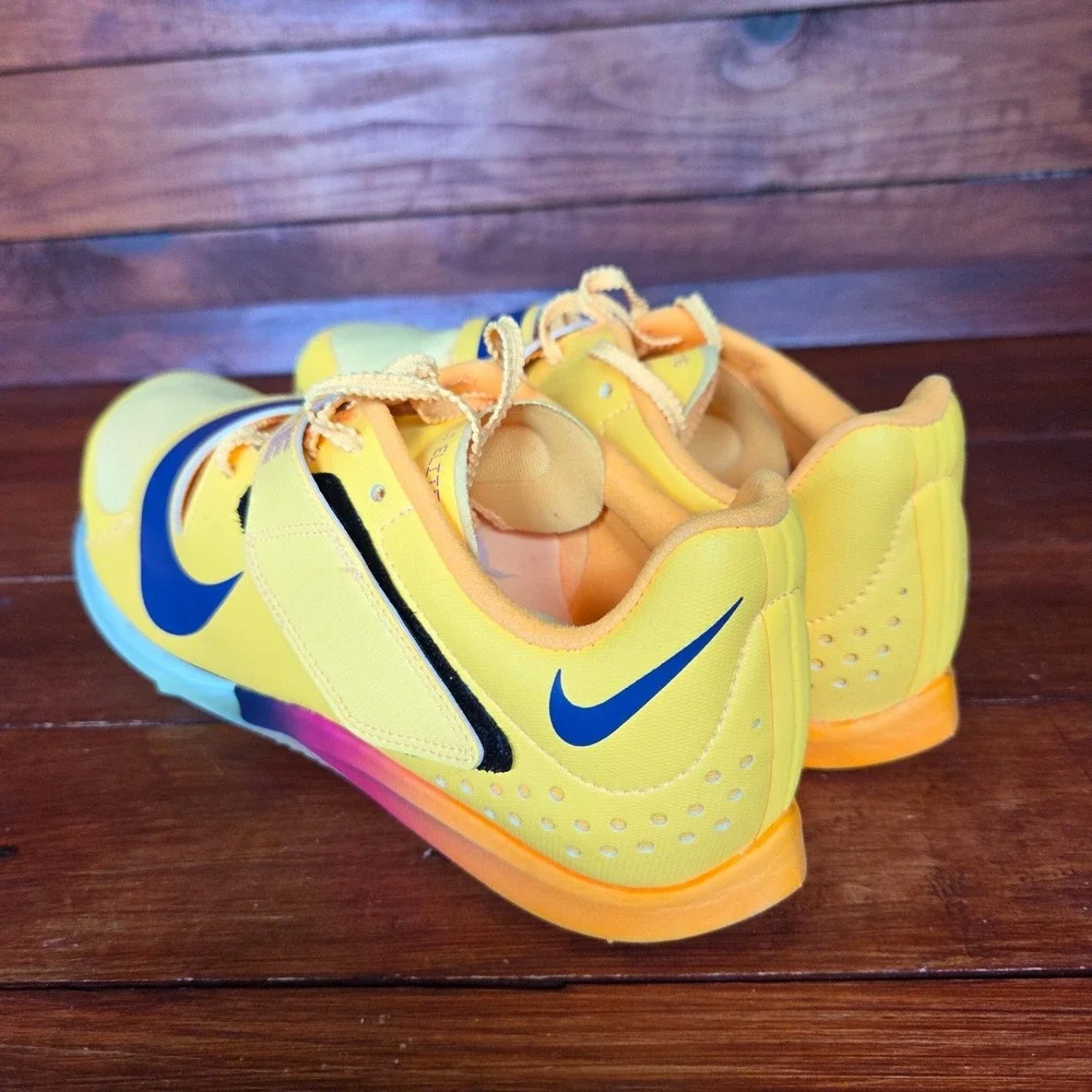Nike Air Zoom Elite‎ Track Spikes Men 10 Yellow Citron FZ9326-800 New